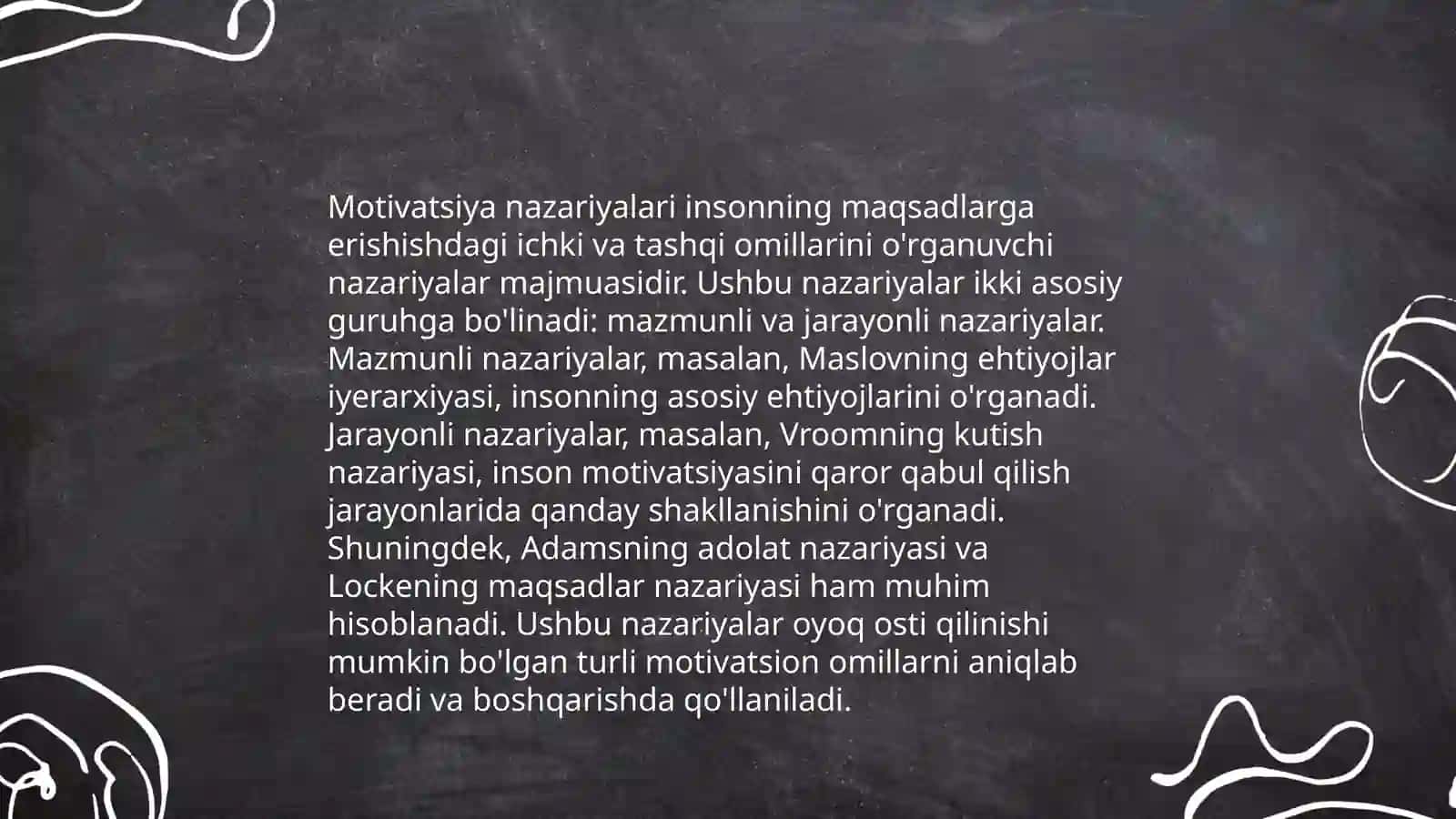Shaxsiy rivojlanish 4