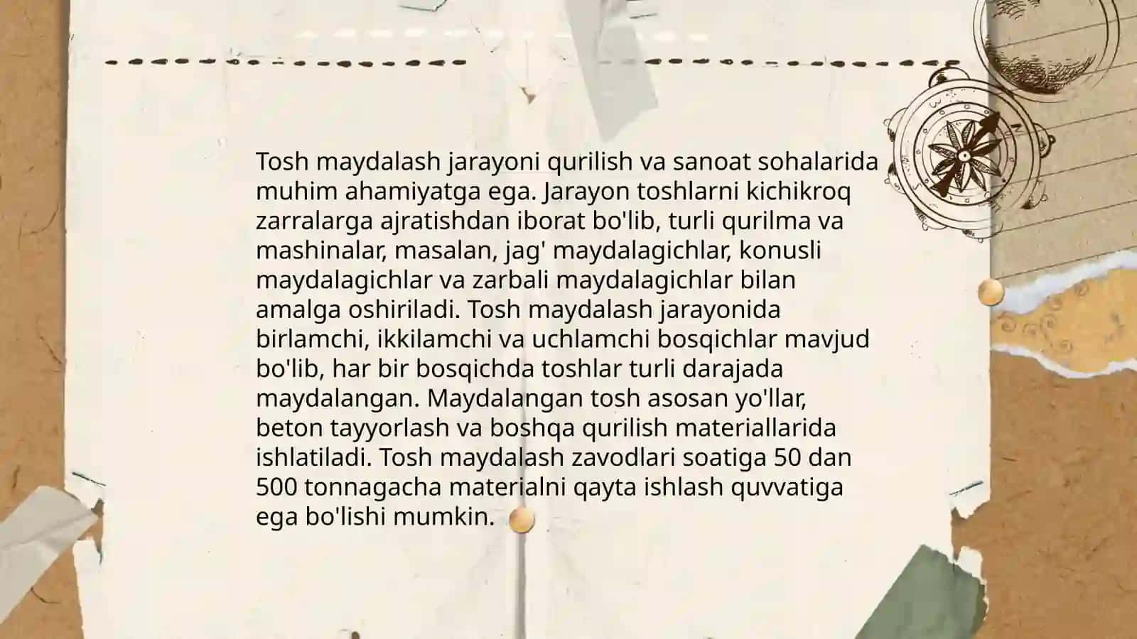 Toshkoʻmirni kokslashda hosil boʻladigan maxsulotlarni ajratish 4