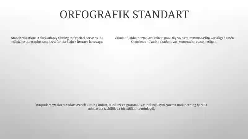 Oʻzbek Adabiy Tili Me'Yorlari 4