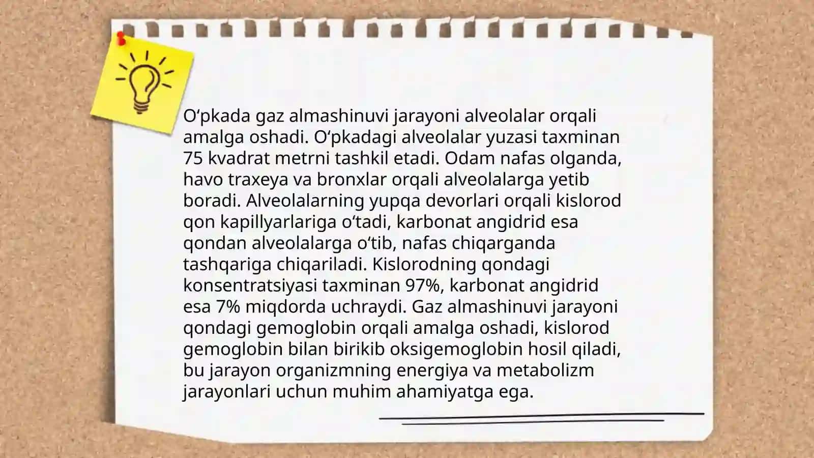 Oʻpkaning metabolik funksiyalari va ularning buzilishi 4
