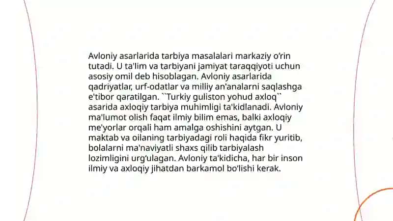 Abdulla Avloniyning pedagogik qarashlari 4