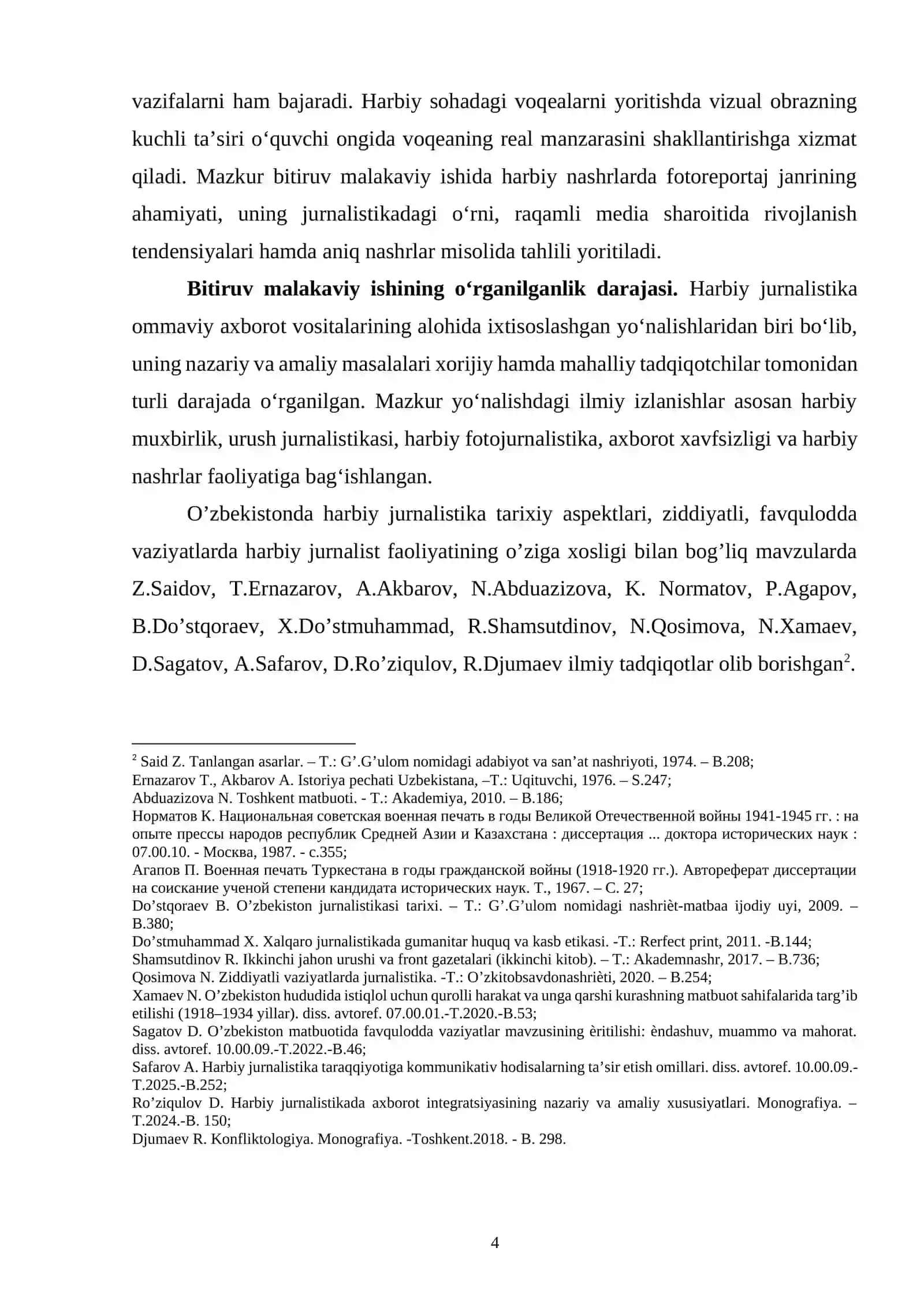 HARBIY NASHRLARDA FOTOREPORTAJNING MUHIM XUSUSIYATLARI 4