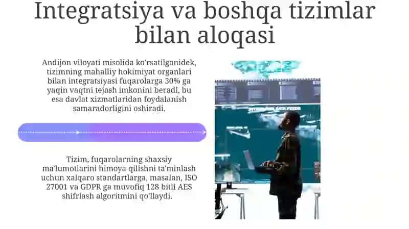 O'zbekiston Respublikasi Elektron Hukumatining Foydalanuvchilari Uchun Yagonalashtirilgan Identifikatsiya Tizimi 4