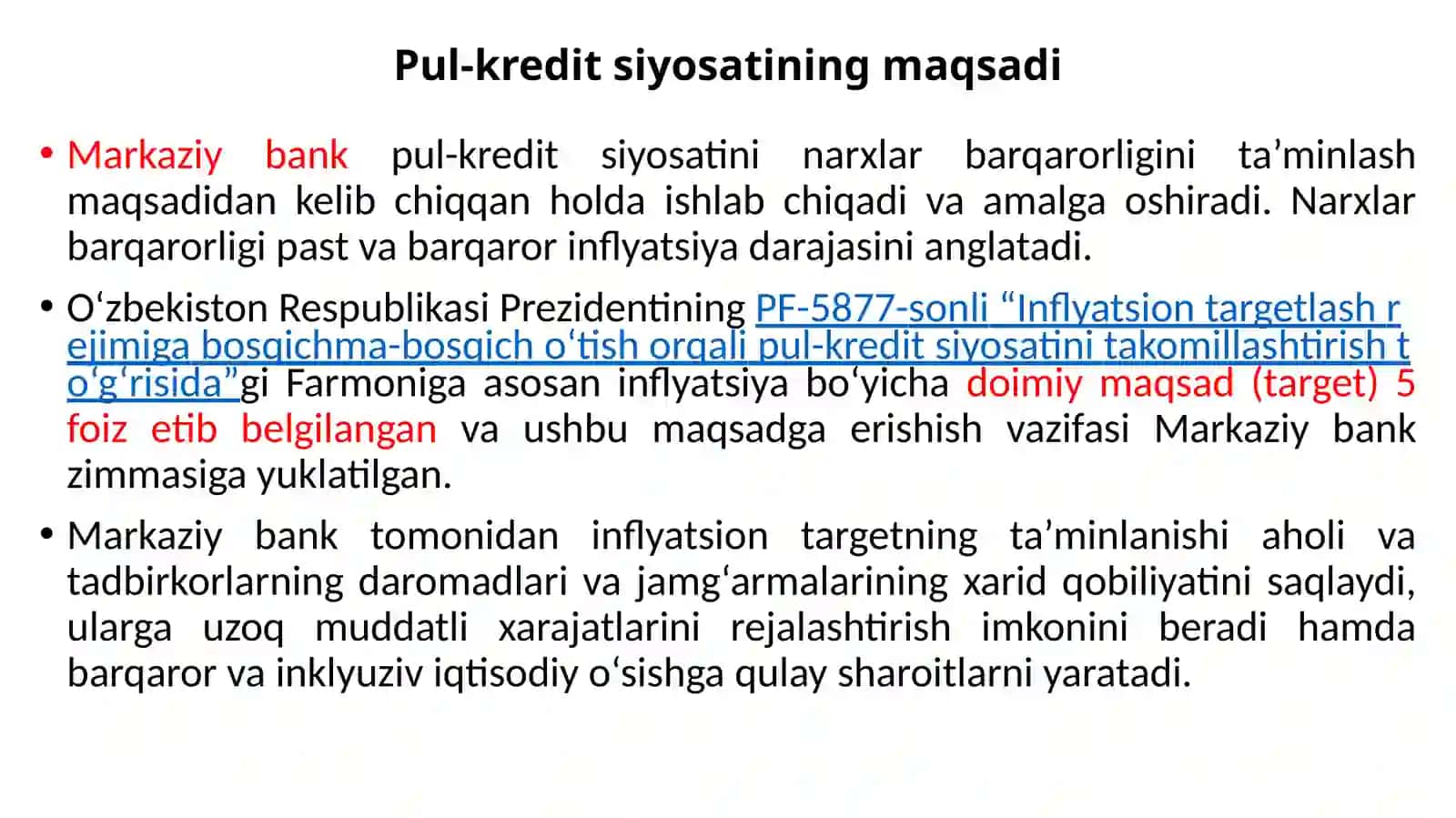Pul-kredit siyosati 4