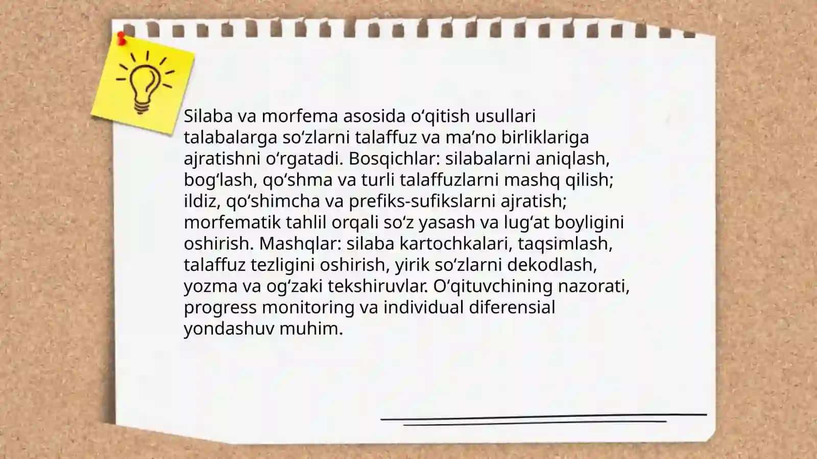 Fonetik yoʻriqnoma va tovush-tanib olish mashqlari 4