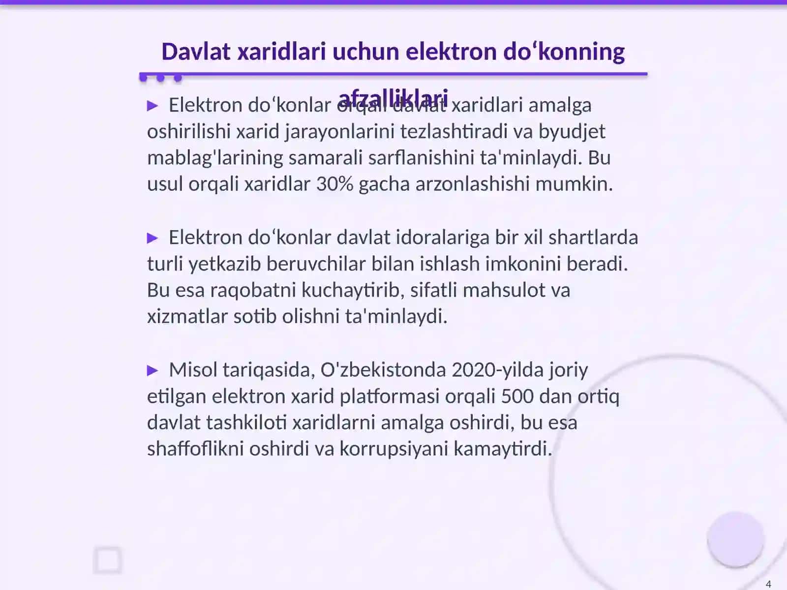 Elektron do‘kon orqali davlat xaridlarini amalga oshirish 4