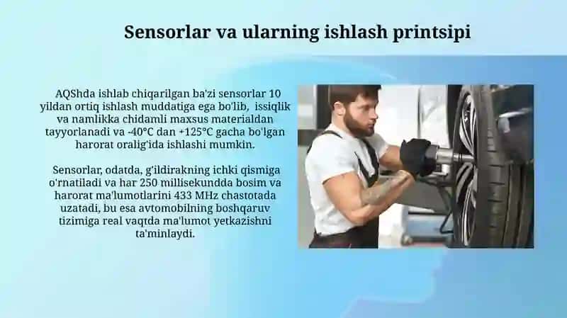 Avtomobil shinalarini nazorat qilish tizimlari 4