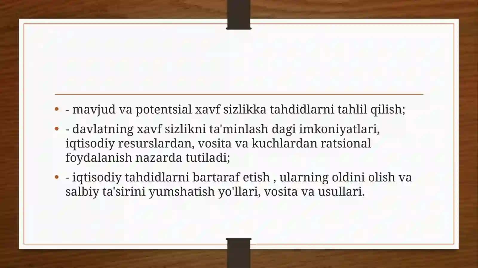 Iqtisodiy xavfsizlikni ta’minlash mexanizmi 4