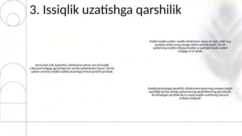 Bir Va Ko'P Qatlamli Silindirik Devor Orqali Issiqlik Uztish 4