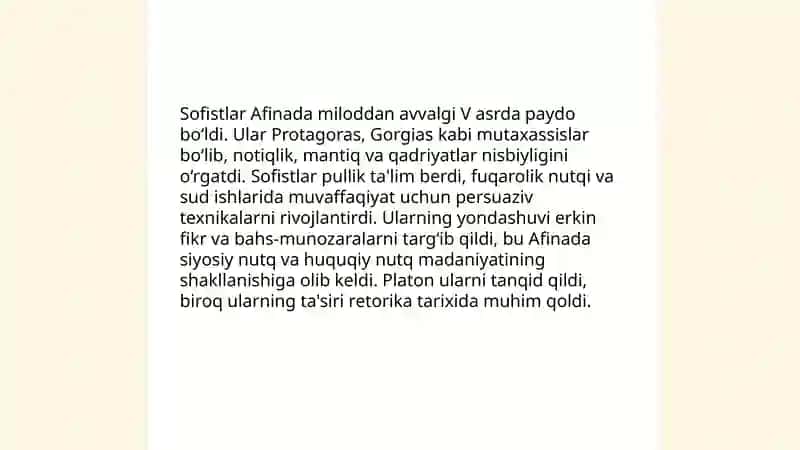 Afinada notiqlik san'ati 4