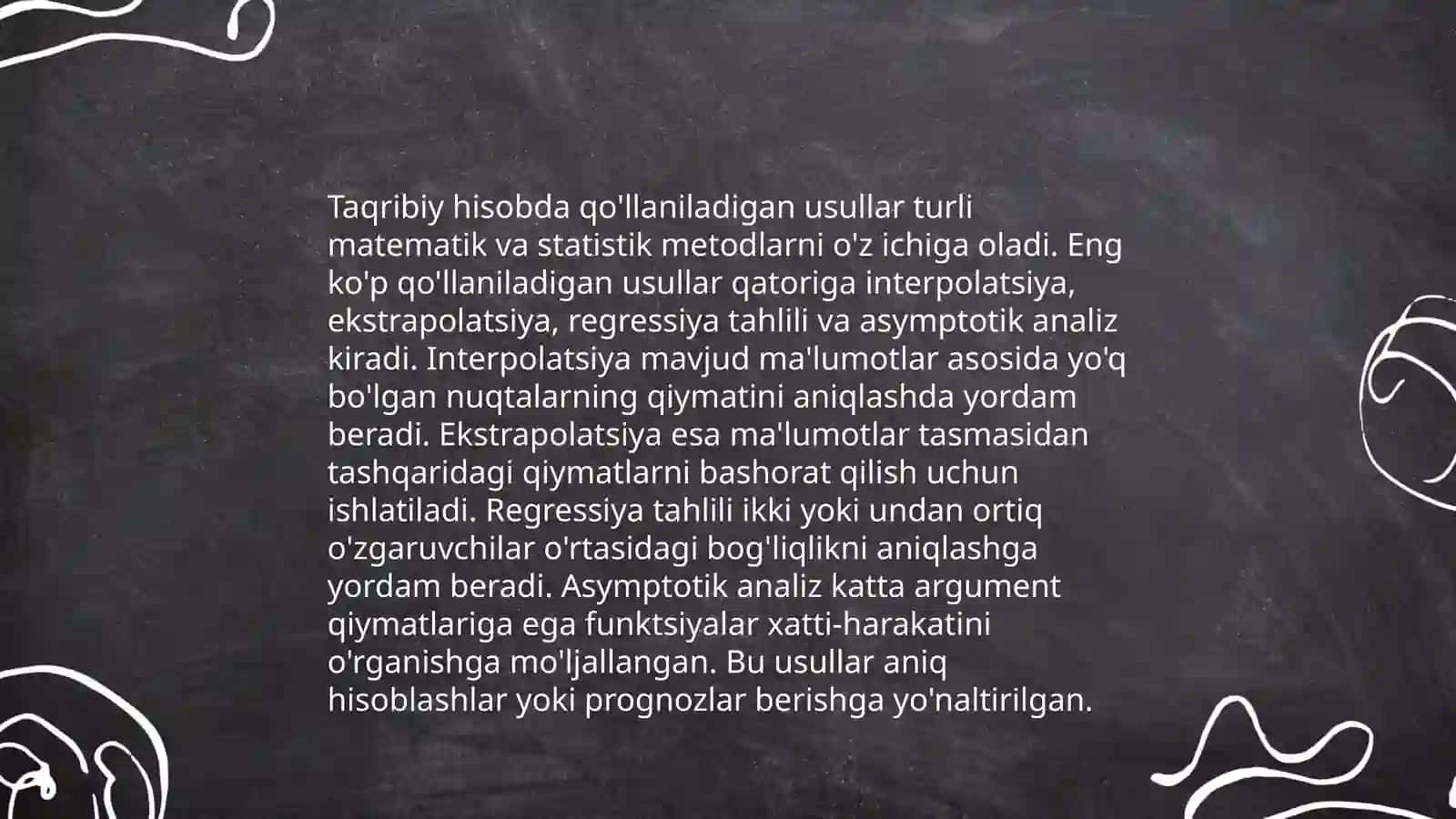 Taqribiy hisob, absolyut va nisbiy xato, sonlarni yaxlitlash usullari 4