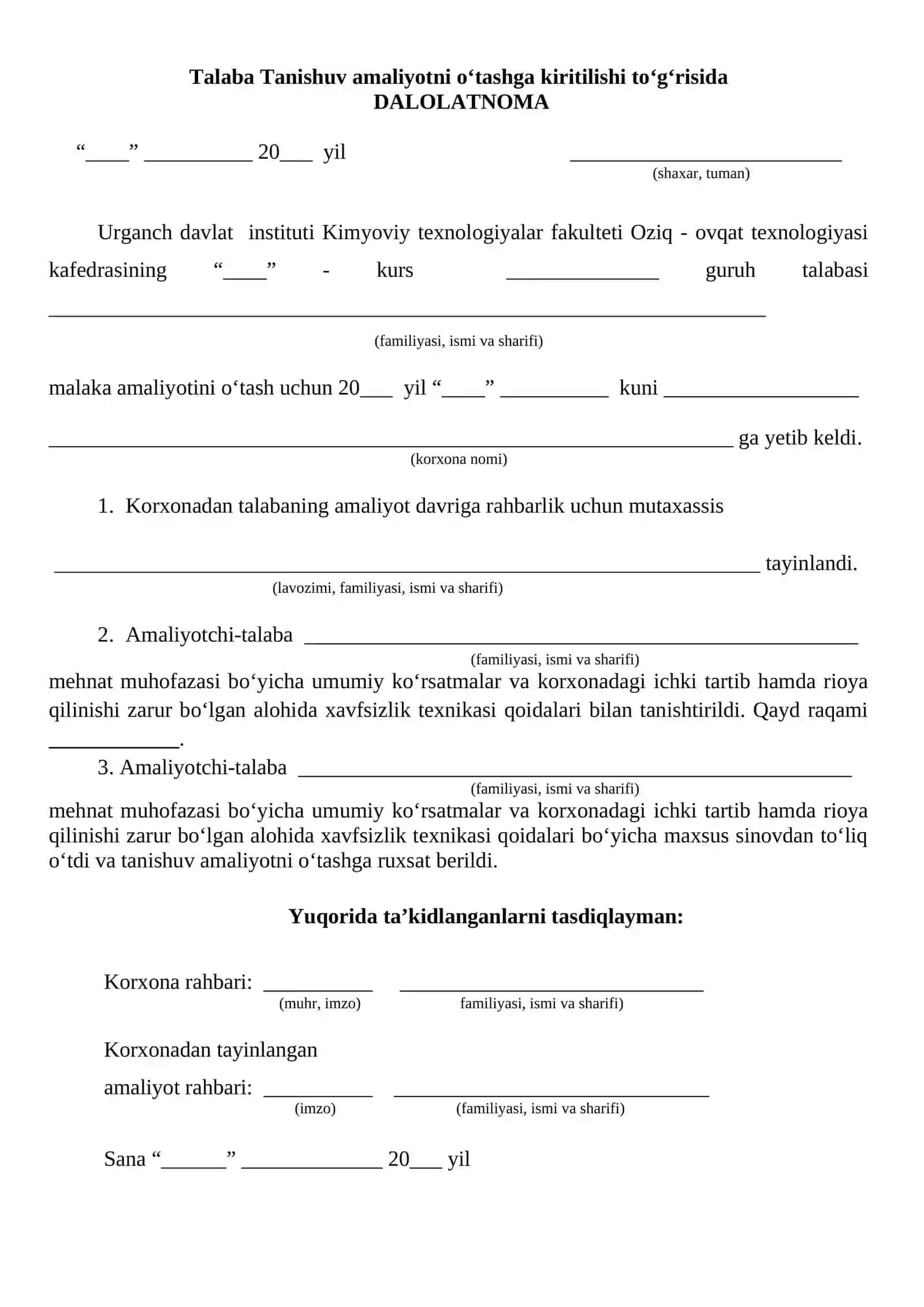 Tanishuv Amaliyot Daftari 4