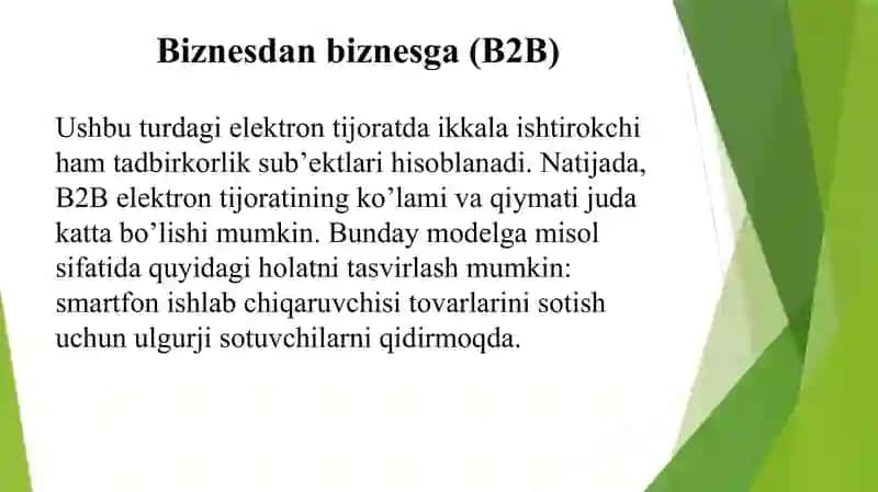 Raqamli iqtisodiyot va elektron tijorat modelllari 4