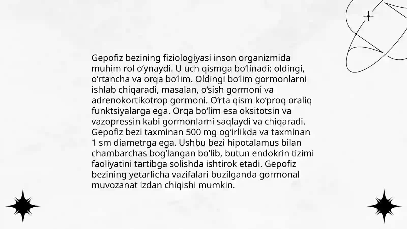 Gepofez bezining garmonlari va ularning yoshga bogʻliq xususiyatlari 4