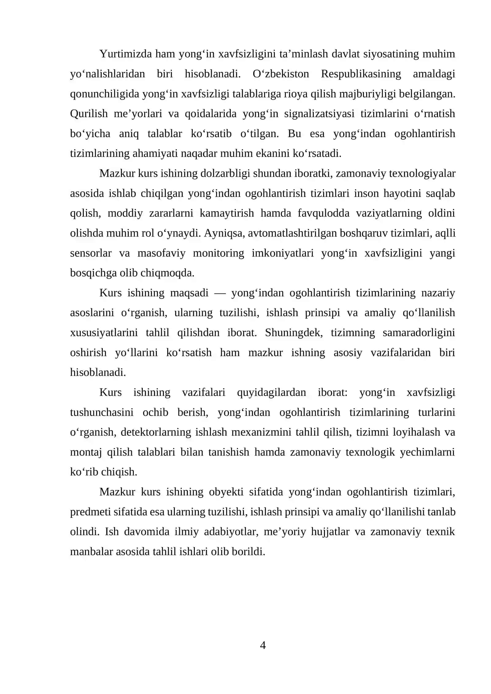 Yong‘indan ogohlantirish tizimlarining nazariy asoslari va amaliy qo‘llanilishi 4