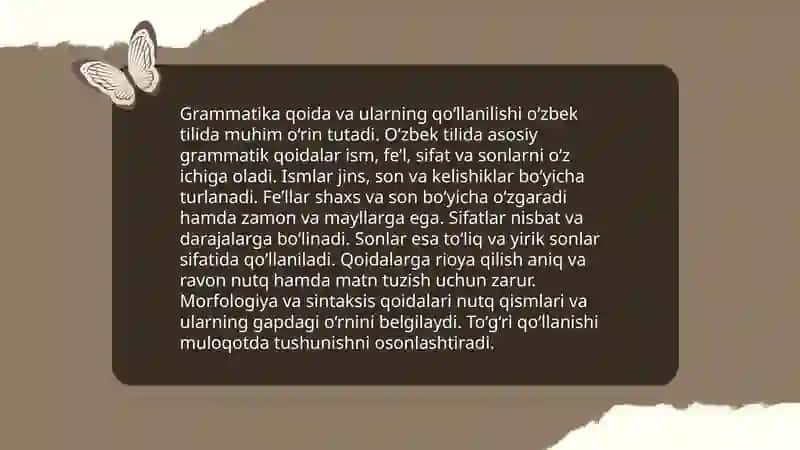 Chet tili darsi va uni refalashtirish 4