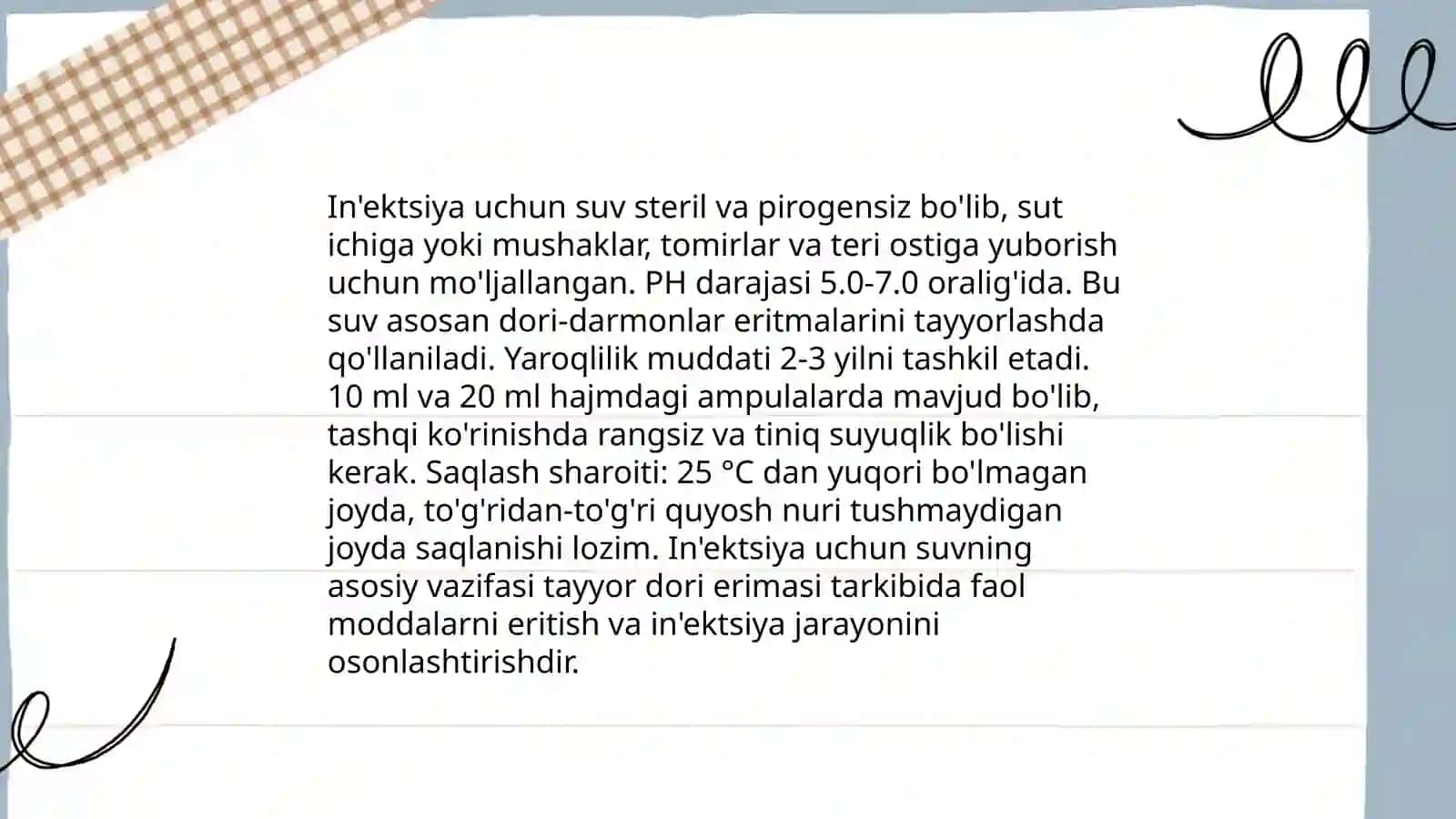 Chuchuk suv tayyorlash 4