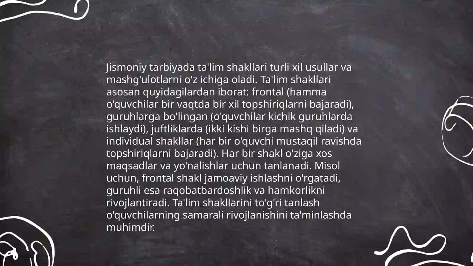 Jismoniy tarbiyaning didaktik tamoyillari 4