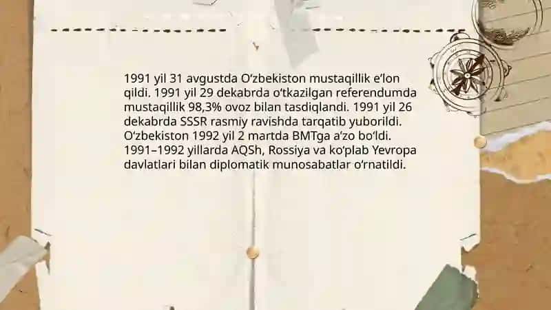 Oʻzbekistonning eng yangi tarixi 4
