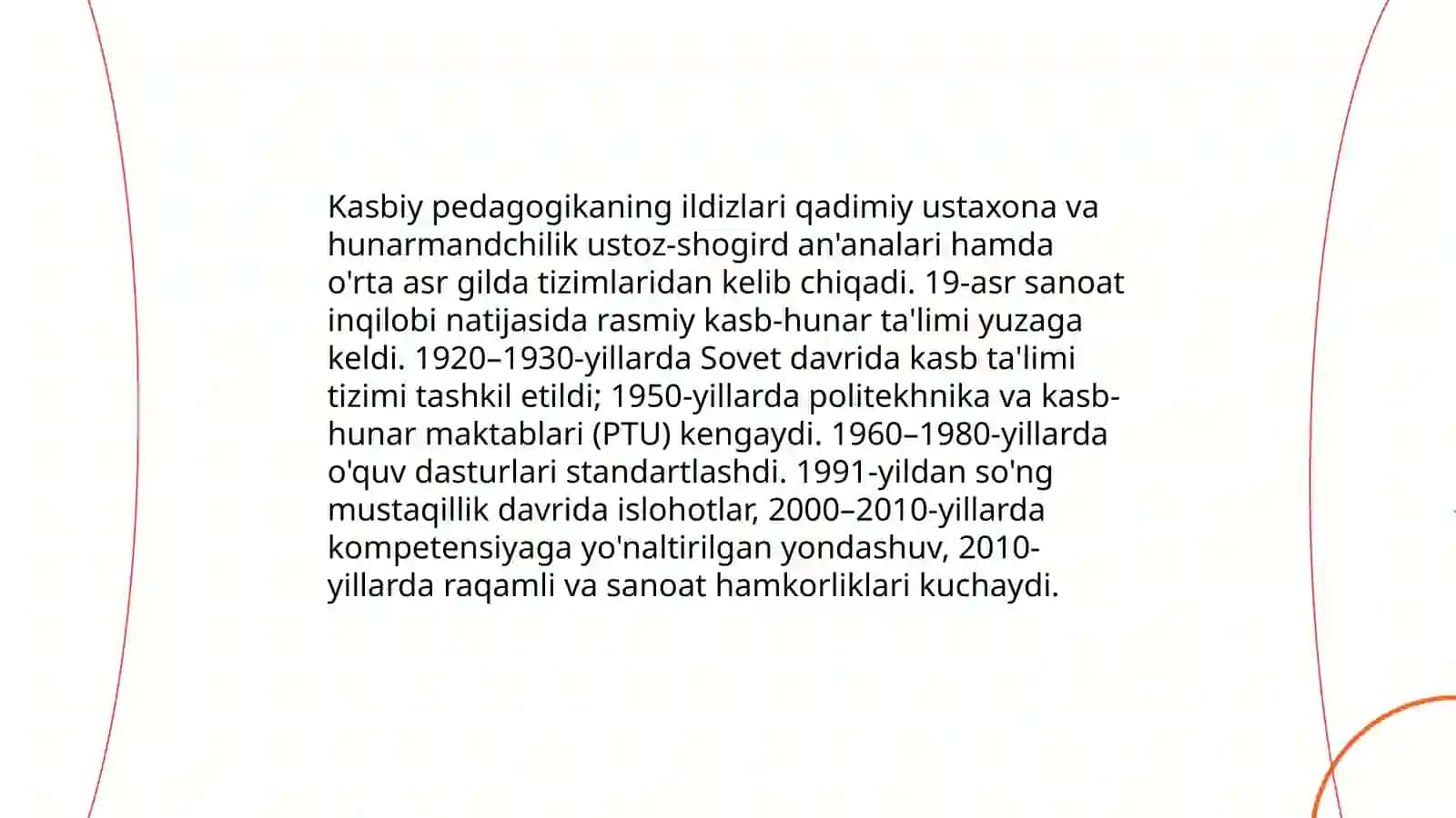 Kasbiy pedagogika fanining mohiyati va nazariy asoslari 4