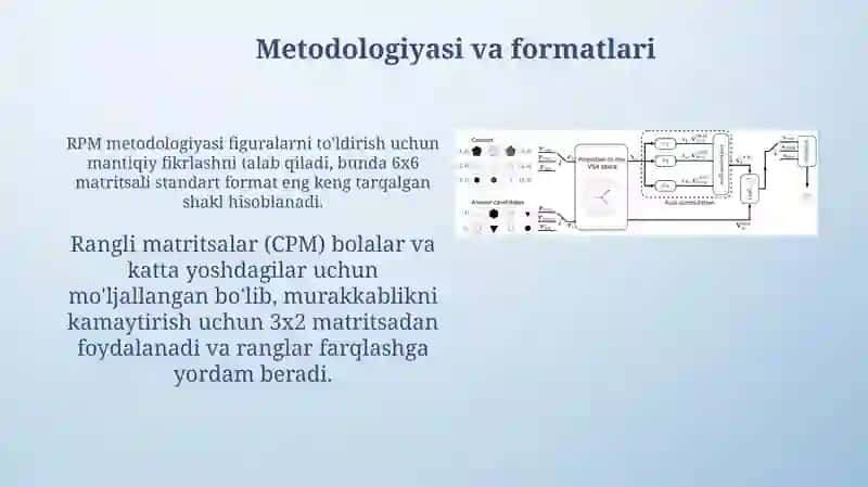 Raven Progressive Matrices (RPM) metodikasi haqida 4