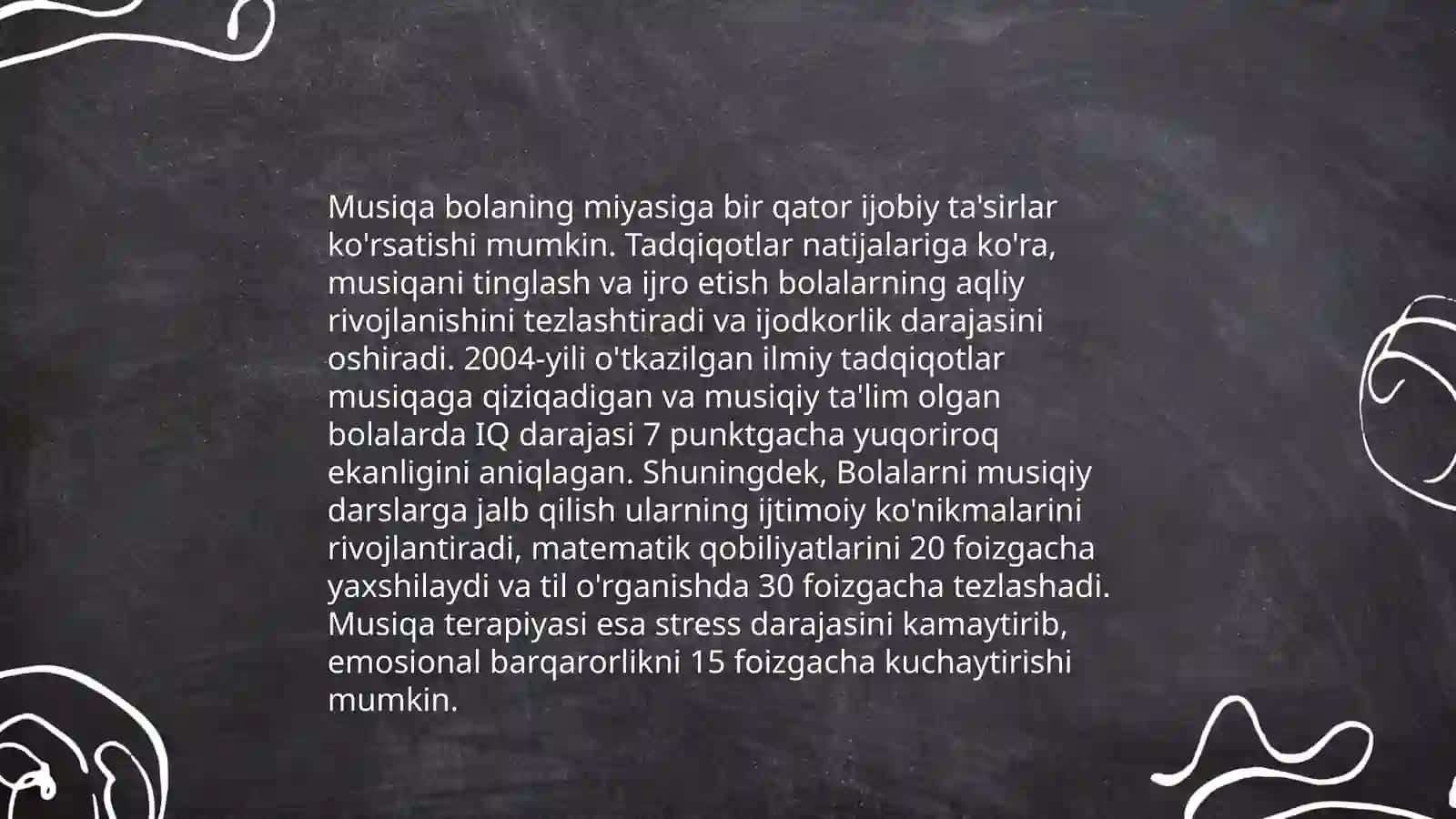Musiqaning bolalarga estetik, aqliy jismoniy ahamiyat haqidagi olimlarning qarashlari 4