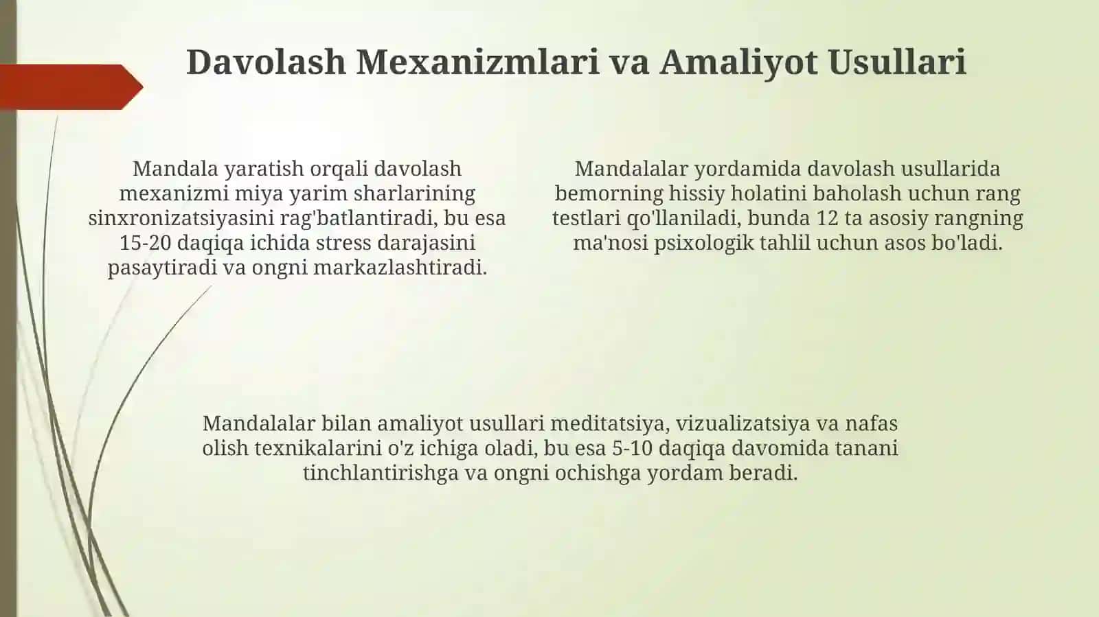Mandalalar bilan davolash (Mendoloterapiya) 4