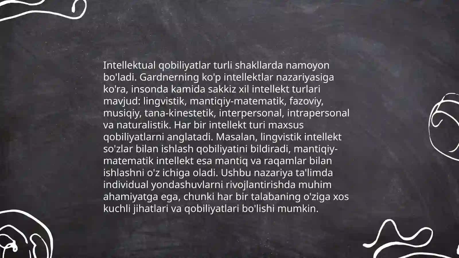 Intellekt va kreativlik xususiyatlari 4
