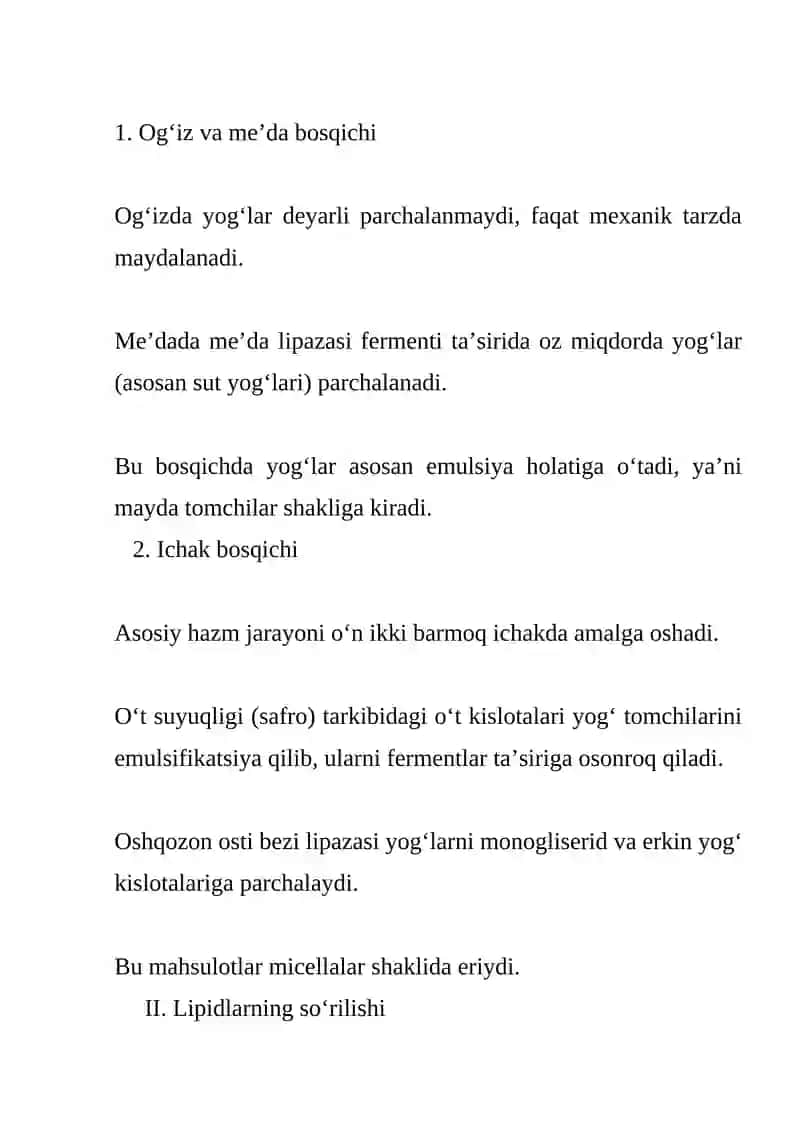 Lipidlar almashinuvi 4