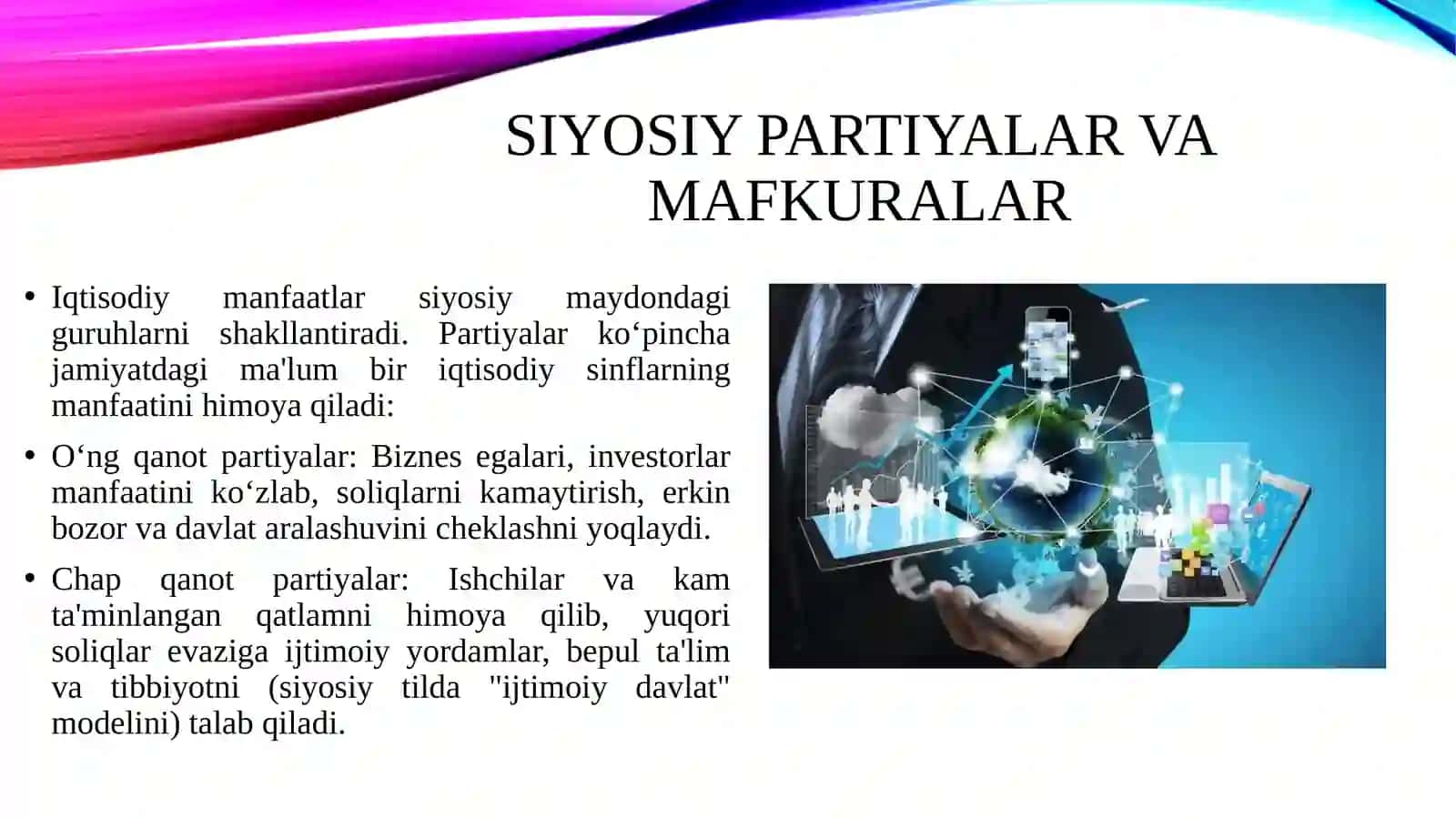 Siyosiy tizimga iqtisodiyotning ta’siri 4