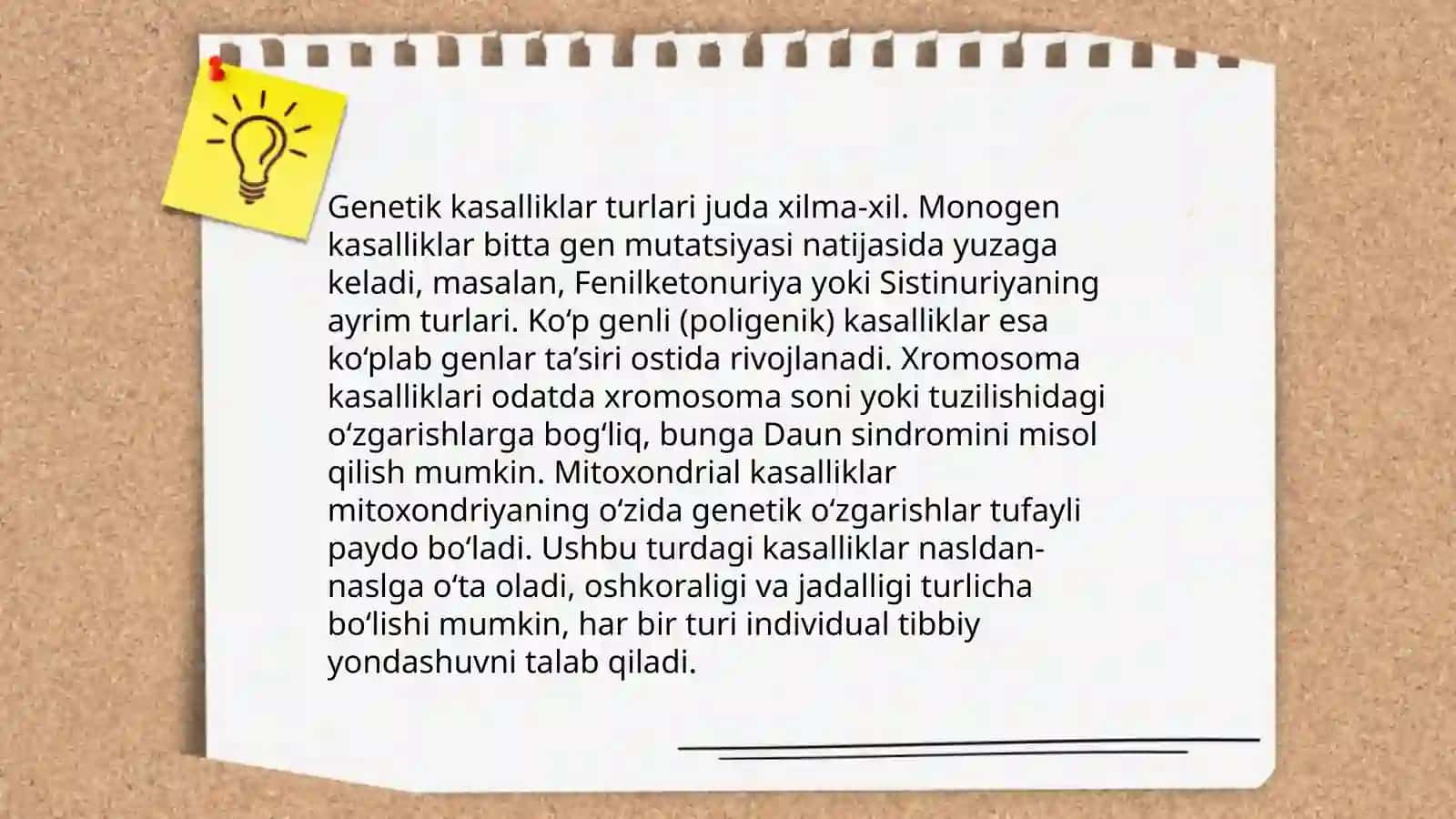 Genetik kasalliklar bilan og'riga o'quvchilar bilan mashg'ulot o'tish tamoyillari Ergasheva Oyshabonu 4
