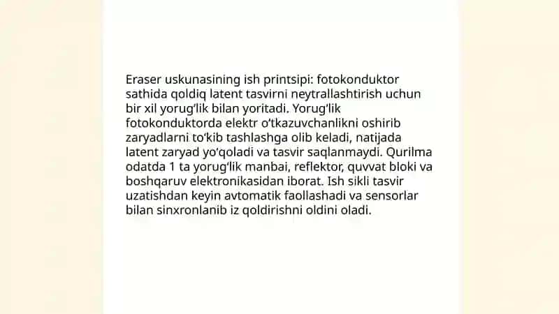 Eraser uskunasi 4