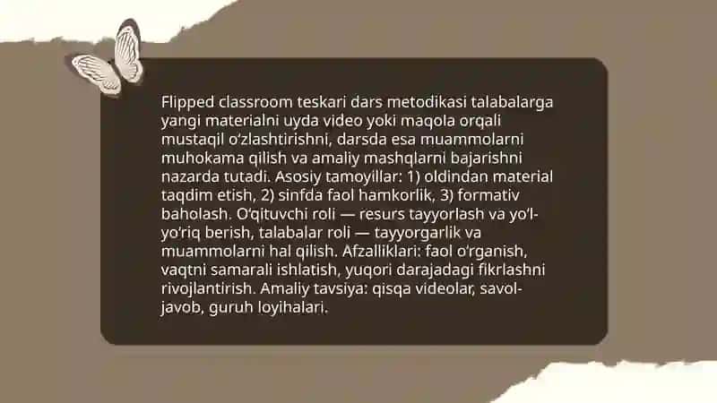 Darsni interfaol texnologiyalar yordamida tashkil etish 4