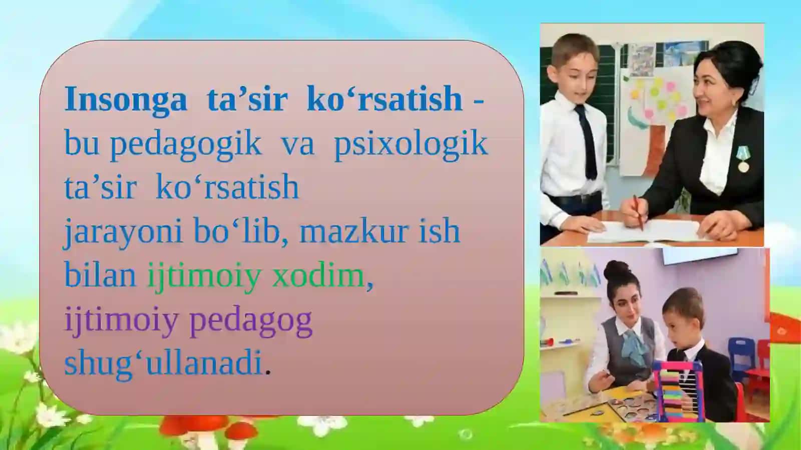 Yoshlar tarbiyasida ijtimoiy-pedagogik faoliyat mazmuni 4