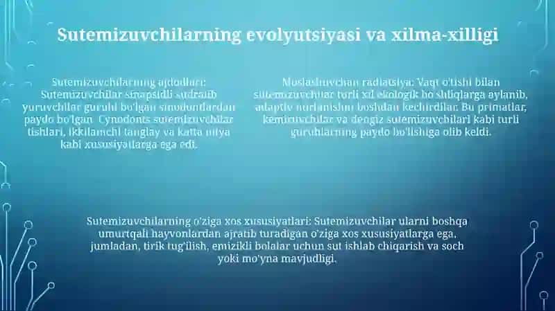 Sut Emuzuvchilar 4