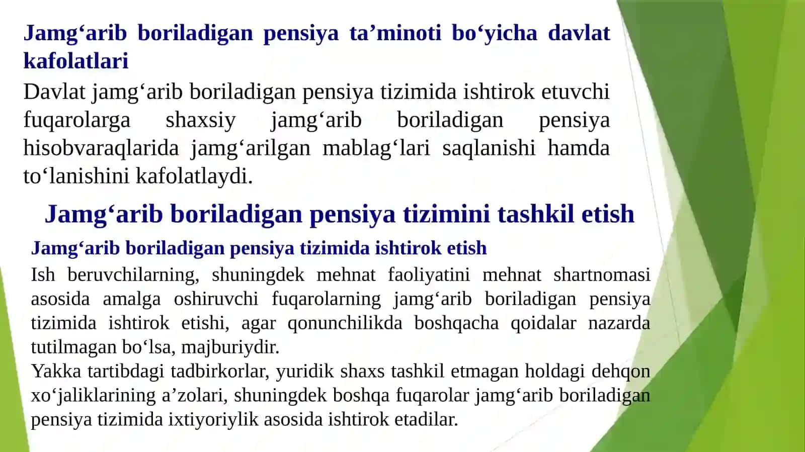 Jamgariladigan pensiyatizimi 4