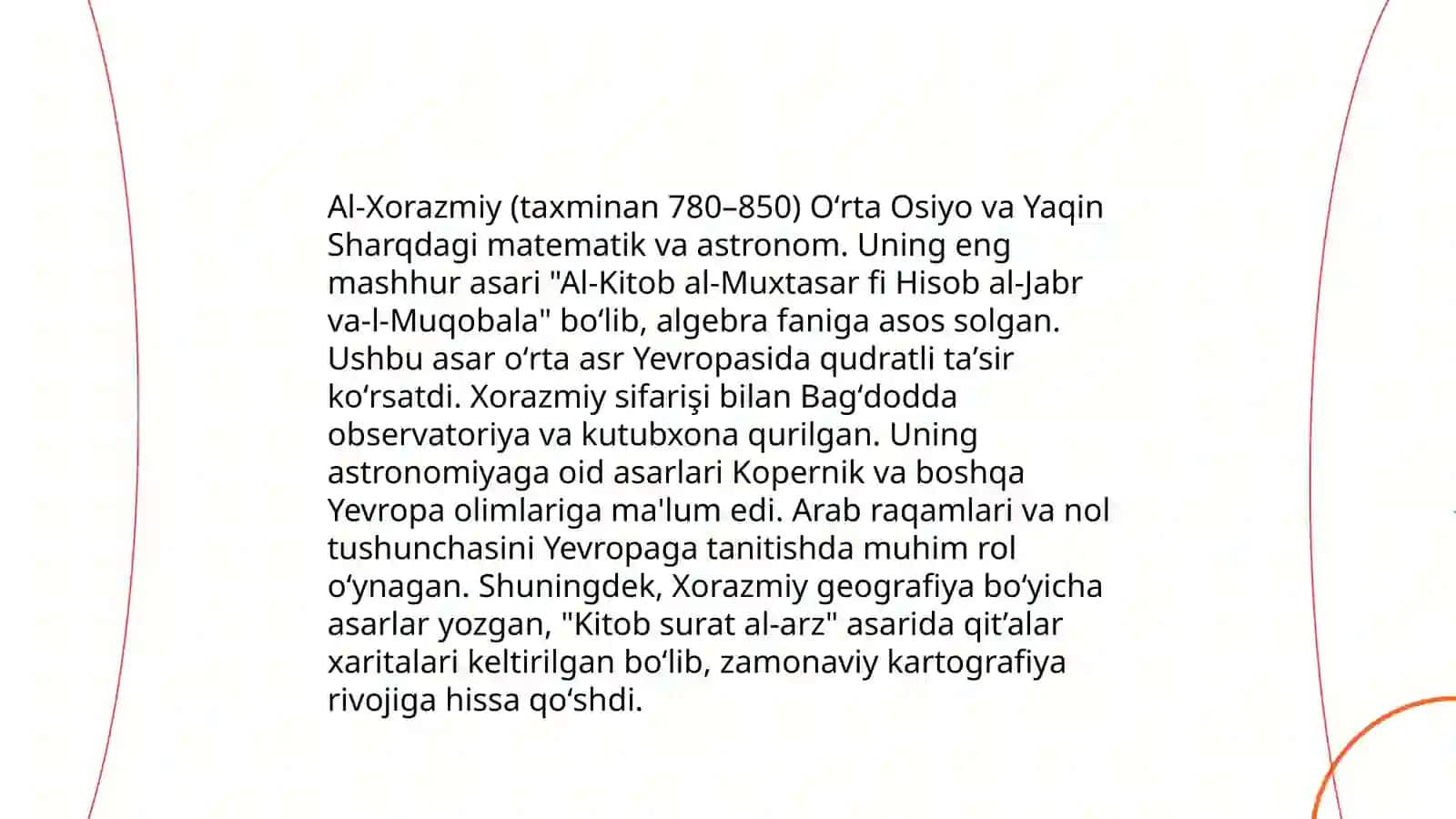 Al Xorazmiy 4