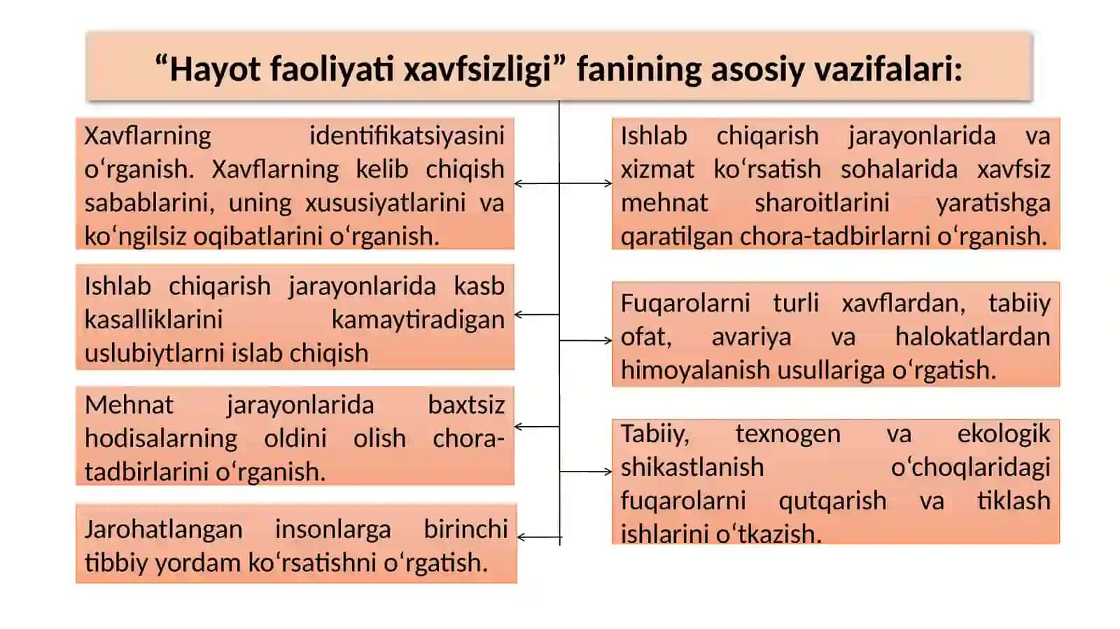 HАYOTFAOLIYATIХАVFSIZLIGI FANIGA KIRISH 4