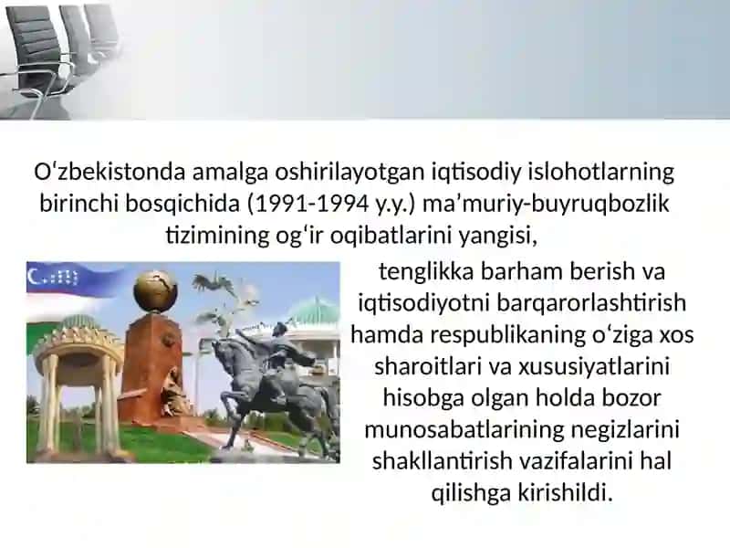 O'zbekistonda ijtimoiy sohada amalga oshirilayotgan o'zgarishlar 4