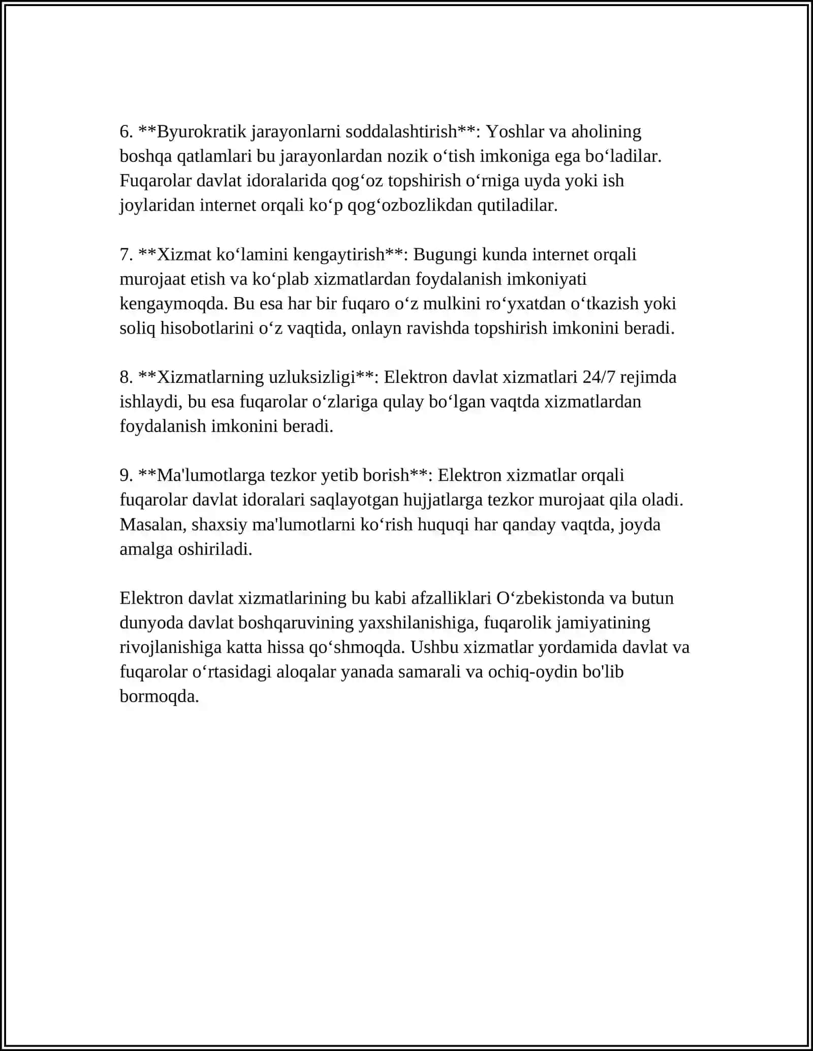 ELEKTRON HUKUMAT TIZIMLARI VA ULARNING XAVFSIZLIK MASALALARI 4