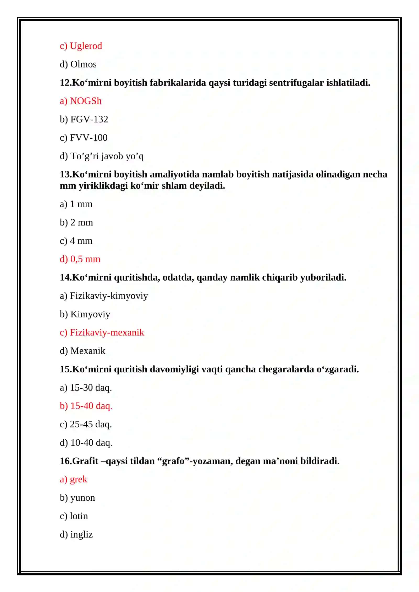 Nometall rudalarni boyitish texnologiyasi 4