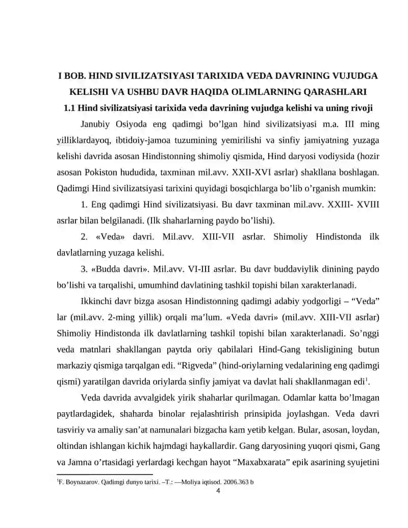 Veda davrida Hindiston 4