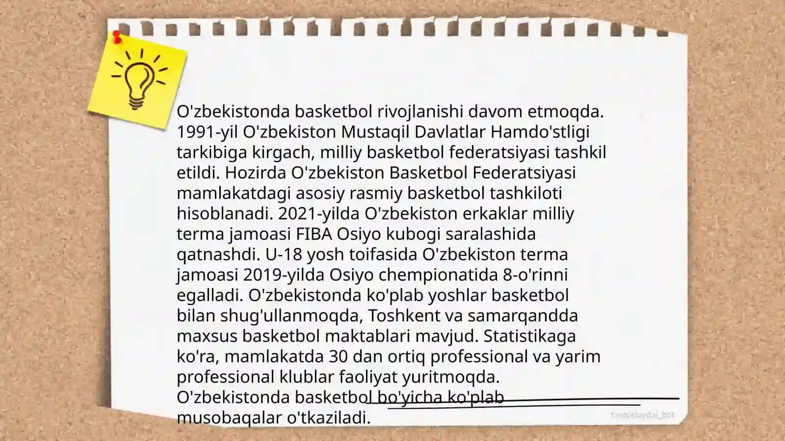 Basketbolning tarixi 4