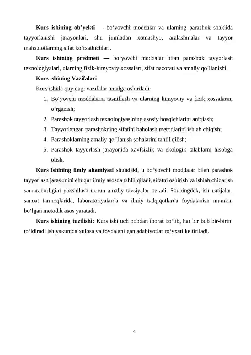 Bo'yovchi moddalar bilan parashoklar tayyorlash 4