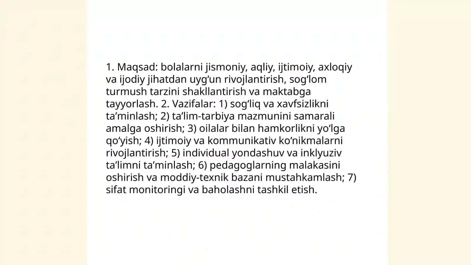 Maktabgacha taʼlimni rivojlantirishning konseptual asoslari 4