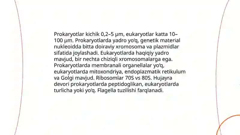 Hujayra tuzulishi hujayra nazaryasi Hayvon va odam xramasomalarning morfofunksional harakteristikasi 4