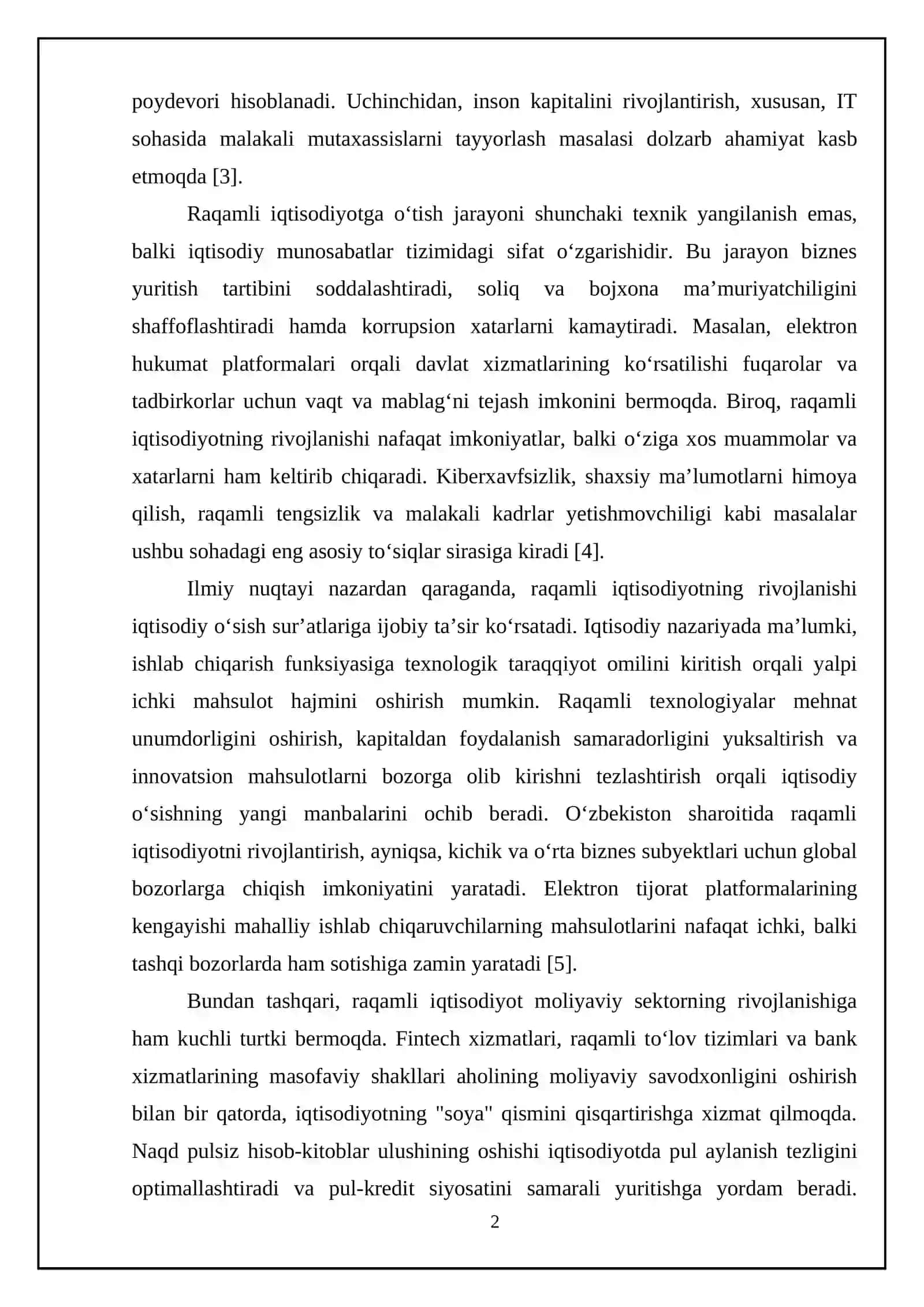 O'zbekistonda raqamli iqtisodiyotning rivojlanishi 4