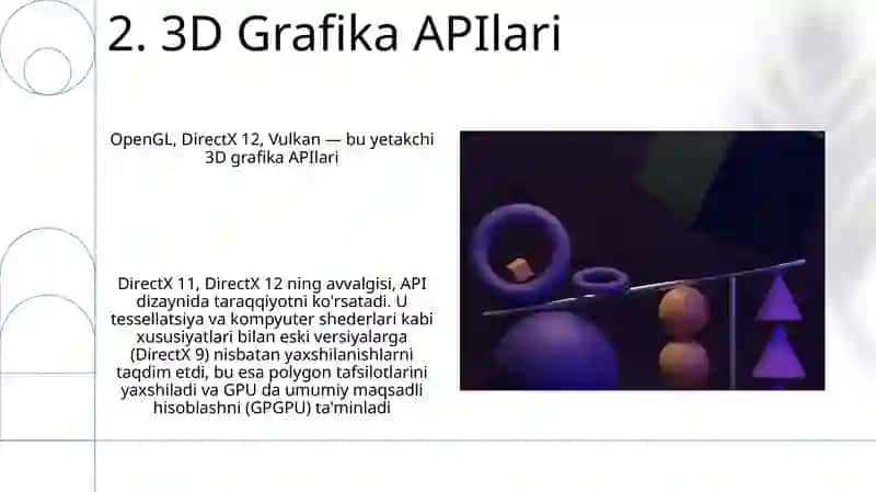 2D va 3D grafiklarni qurish 4