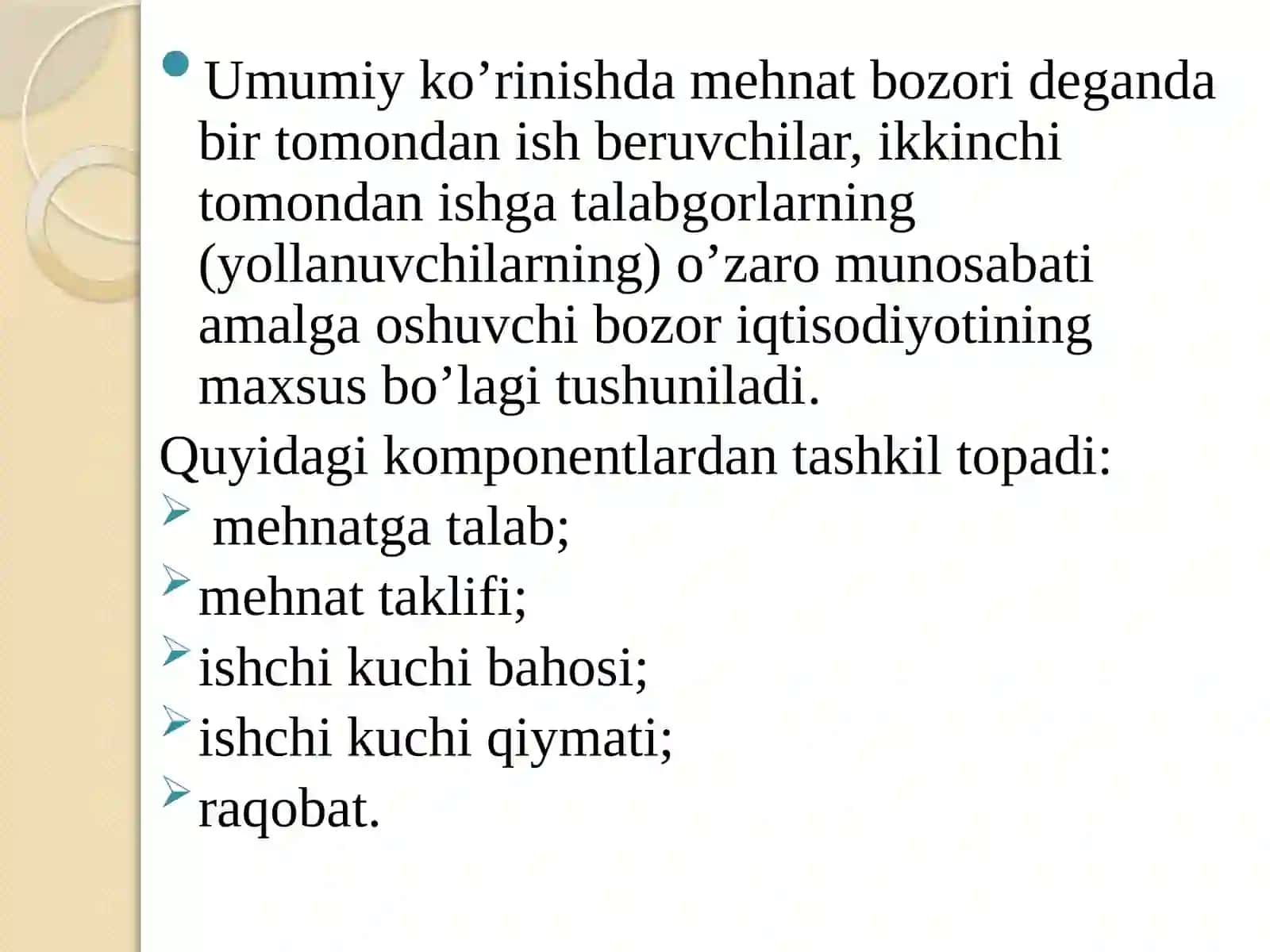 Mehnat bozori statistikasi 4