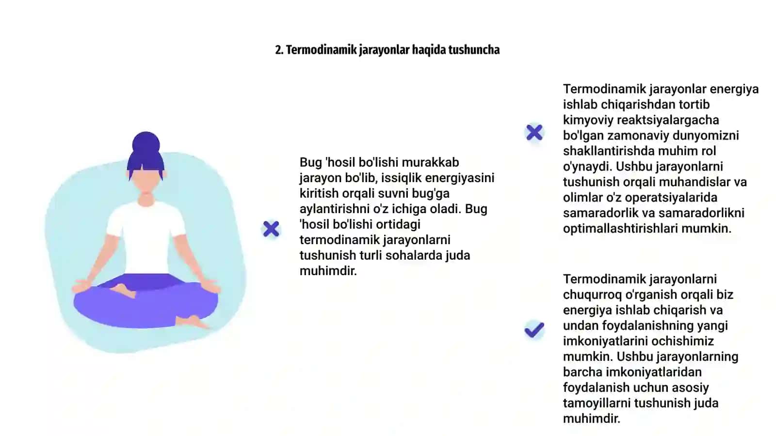 Bug 'hosil bo'lishi va termodinamik jarayonlar 4